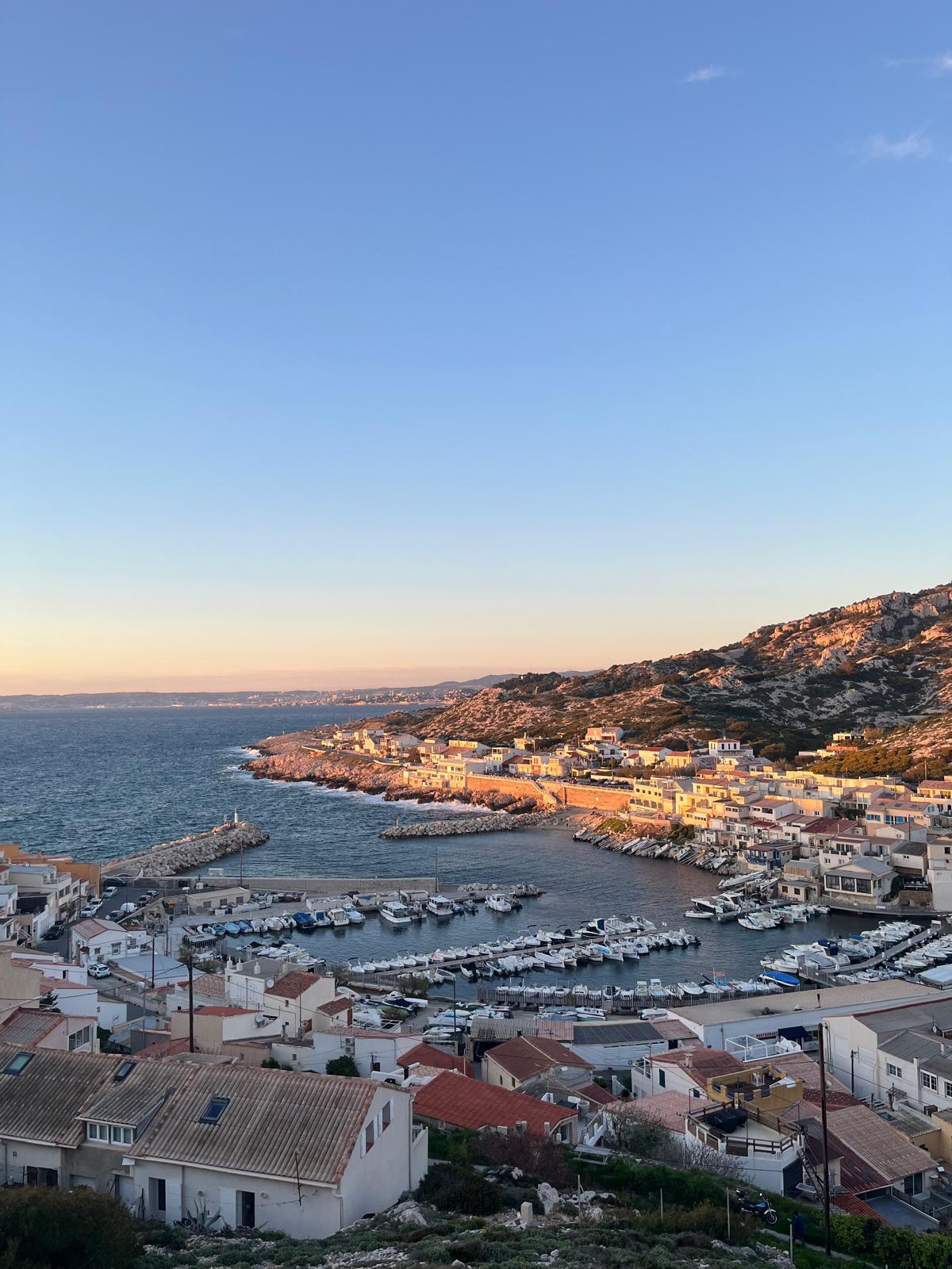Marseille golden hour
