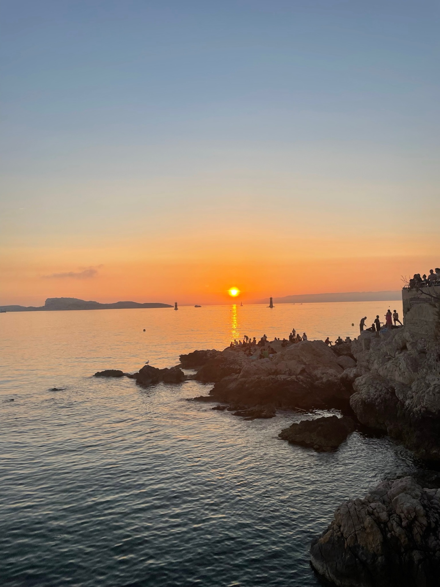 Sunset at Malmousque, Marseille